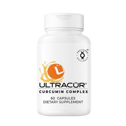 [BRSWKHD5CAABYELV] Ultracur Curcumin Complex Supplement - Ultra Bioavailable High Absorption Turmeric Curcumin Supplement for Joint, Muscle & Brain Support - Patented Protisorb for Premium Absorption – 60 Capsules