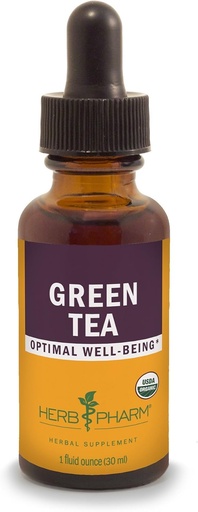 [BRSWIYTYOZ7AEFDC] Herb Pharm Certified Organic Green Tea Liquid Extract - 1 Ounce