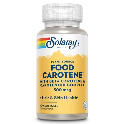 [BRSWIYQAO4EB6CL6] SOLARAY Food Carotene, Vitamin A 10000 IU, 100 CT