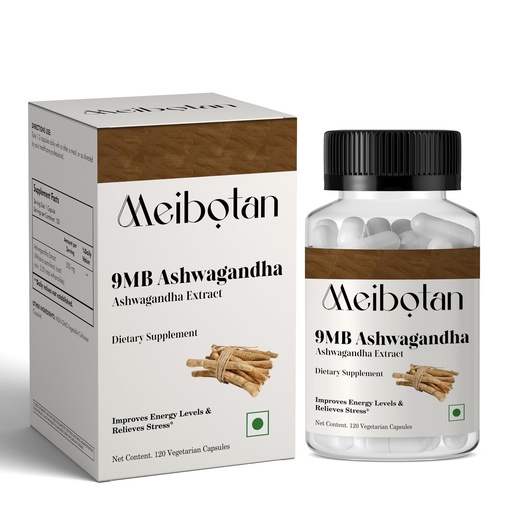 [BRSREZADCQFA2F36] Ashwagandha 500 mg - 120 Veggie Capsules,Ashwagandha Powder and Root Extract - Stress Relief, Mood Enhancer