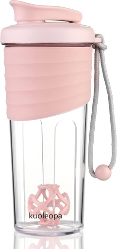 [BRSRO2QHOQHA2H34] Botella de Shaker para Mezclas Protein,24 oz,Botellas Protein Shaker con Botella Whisk, Botella Mixer, Botella Protein,Botella Pre Workout portátil Whey Protein Copa Shaker Cup,Pink