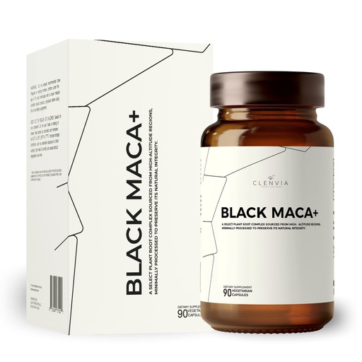 [BRSREFIOBYPRMG34] Black Maca Capsules – 1500mg Premium Organic Maca Root Powder – Nutrient-Rich Superfood Packed with Vitamins A, C, B-Complex, Iron, Zinc & Calcium – Non-GMO, Gluten-Free, 90 Count, Made in the USA