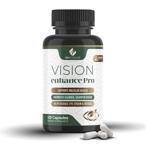 [BRSREBIDBB7BGDTH] Vision Enhance Pro Eye Wellness Supplement with Lutein, Zeaxanthin & Botanical Extracts | Supports Daily Eye Wellness & Visual Comfort | 60-Day Supply