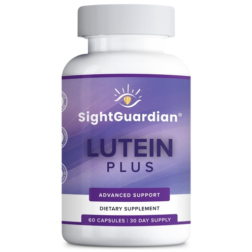 [BRSRGAQRA4CWO3TP] Sight Guardian Lutein Plus for Eyes, Eye Vitamin Supplement, Daily Vision Support for Digital Screens, Visual Function and Wellness, Reduce Strain and Fatigue, Non-GMO