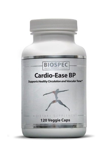 [BRSRGAY5CVYRACIZ] BIOSPEC NUTRITIONALS Cardio-Ease BP Support Circulation and Cardiovascular System*