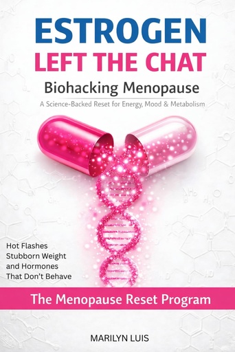 [BRSRGZTRAQBG2AYZ] Estrogen Left the Chat: Hot Flashes, Stubborn Weight, and Hormones That Don’t Behave — The Menopause Reset Program for Women. Meal Plan Included