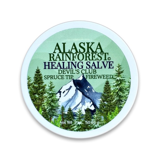 [BRSROATYB4CGMAIV] Snowy Summit Alaska Rainforest Salve - Herbal Salve for Dry Skin & Joint Relief - Natural Super Salve for Soothing Skin with Gentle Aroma - Body & Hand Salve - Muscle Rub with Alaskan Devil’s Club Oil