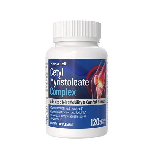 [BRSREHA3DF6GGADF] Cetyl Myristoleate Complex, CMO Advanced Joint Mobility & Comfort Formula 120 Capsules