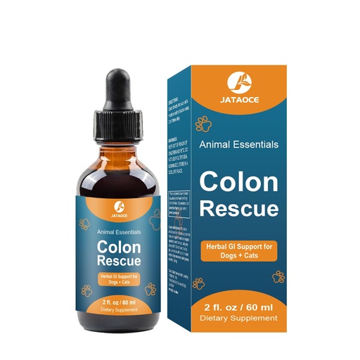 [BRSRAYAOCEPA23QY] Colon Rescue Herbal Support for Dogs Cats,100% Organic Grade Herbs Laxative,Healthy Gastrointestinal Tract,Constipation Diarrhea and Gas Home Remedy,Digestive Gut Flora Herbal Formula for Dogs Cats