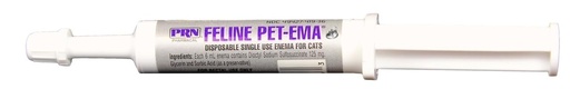 [BRSWYFA7AABAKADB] Pet-Ema Feline (6 mL) (3 Pack), Disposable Enema for Rectal Use in Cats by PRN Pharmacal Inc