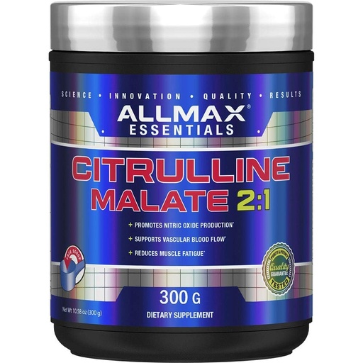 [BRSWGZIQDENGGEQ2] ALLMAX Essentials, Citrulline Malate 2:1, 10.58 oz (300 g)