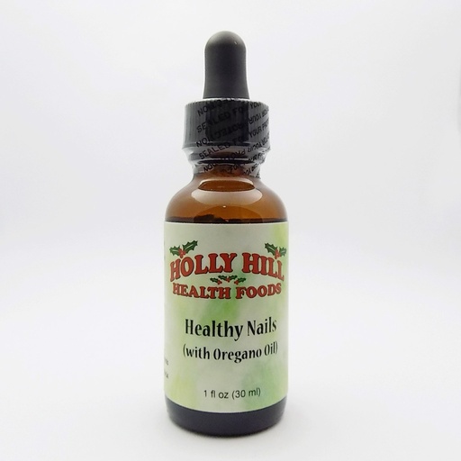 [BRSWGZQ5B4IRSGYV] Holly Hill Health Foods, Healthy Nails, External Use Herbal Formula, 1 Ounce