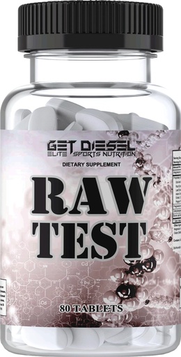 [BRSWICAOBAPW2DYV] DHEA + Pregnenolone RAW Test – Testosterone Support Formula | Hormone & Endocrine Support | Energy, Strength, Vitality & Recovery | GET Diesel – 80 Tablets