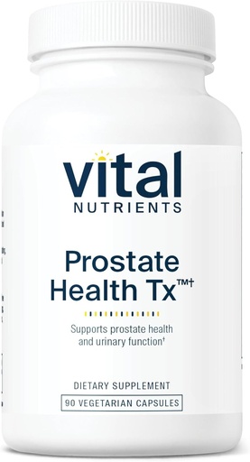 [BRSWKE34CNYRMHTC] Vital Nutrients - Prostate Health Tx - Evidence-Based Prostate Support - 90 Vegetarian Capsules per Bottle