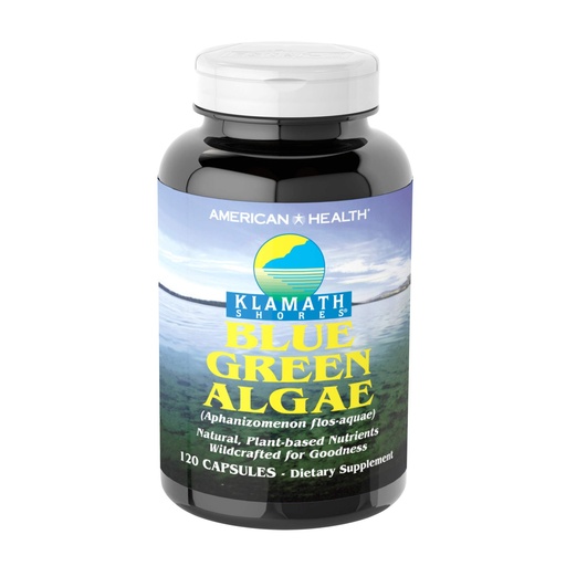 [BRSWIYQHBEMBA232] Klamath Shores Blue Green Algae 120 Capsules