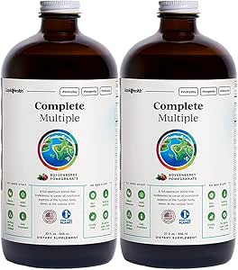 [BRSRMGD4DMFAADI6] LIQUIDHEALTH Complete Multiple Adult Liquid Multivitamin - Essential Vitamins, Minerals & Nutrients, Immune Support, Gut Health, Energy, Detox - Made in USA, Vegan, Non-GMO, Sugar-Free (2 Pack)