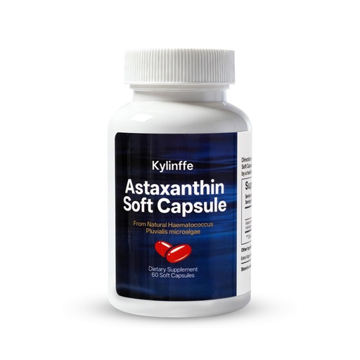 [BRSRGBINOYGRO3D6] Astaxanthin 12mg Softgels – Antioxidant Support for Eye Comfort, Skin Health & Daily Wellness, Natural Haematococcus Pluvialis Extract, Non-GMO, 60 Softgels