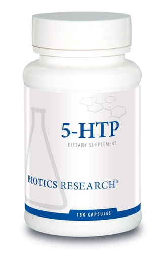[BRSWGBIDCUBGAAD5] Biotics Research 5HTP 50mg 5HTP Brain Health Promotes Calm Relaxed Mood Overall Sense of Well Being, Serotonin Production, 150 Capsules