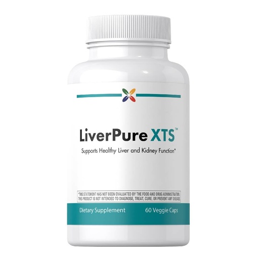 [BRSREFQKPMPRAG3P] Stop Aging Now - LiverPureXTS - Liver & Kidney Support Supplement for Men and Women - Healthy Liver & Kidney Function - with Milk Thistle, NAC, Alpha Lipoic Acid, & Amino Complex - 60 Veggie Capsules