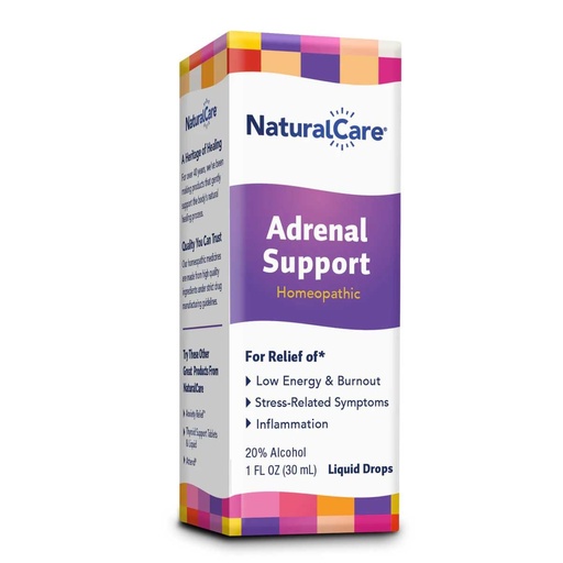 [BRSWIYQMBIPQADD6] NaturalCare Adrenal Support, Homeopathic Drops, 1 Fl Oz