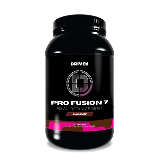 [BRSREZYROUBAE3T7] Driven Nutrition ProFusion7 Meal Replacement – 24g Protein from 7 Sources – MCT Oil & Fiber – Gourmet Flavors – Muscle Support & Digestive Enzymes