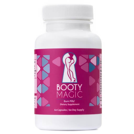 [BRSWGFD3O5YGOH3H] Booty Magic Butt Enhancement Pills - 2 Months Supply of Booty Pills, Bum Pills for Bigger, Rounder, Volumized Butt with Maca Root Extract, Fenugreek Extract