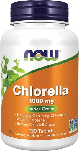 [BRSWIZYHDF7W2GTM] Chlorella 1000 Milligrams 120 Tabs