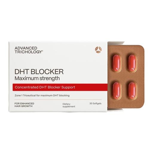 [BRSRGHY5CENBGCTB] Advanced Trichology DHT Blocker Maximum Strength | Hair Growth Supplement with Saw Palmetto & Pumpkin Seed Oil for Women & Men | Trichologist-Developed | 30 Day Supply