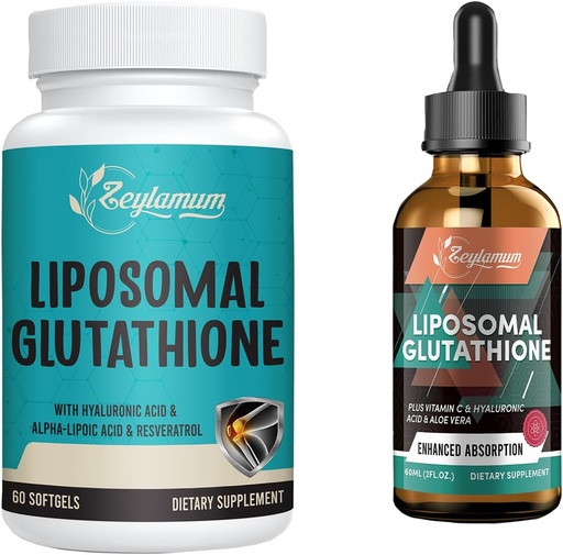 [BRSROCDQBEHGA23O] Liposomal Glutathione 1P & Liposomal Glutathione Liquid 1P