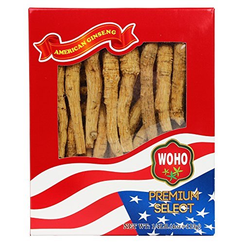 [BRSWKH35CECAYELV] WOHO American Ginseng #103.4 Long Medium Small 4oz Box