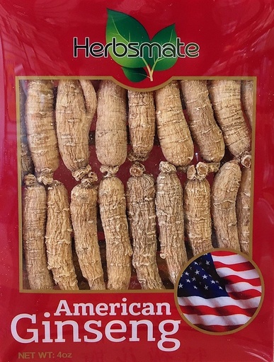 [BRSWKGQYBIFRKC3Y] New Green Nutrition Hand-Selected A Grade American Ginseng Small Thin-Short Size (4 Oz. Box)