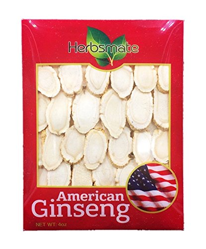 [BRSWKHD6CZ6BWAI6] New Green Nutrition Hand-Selected A Grade American Ginseng Large Slice (4Oz. Box)