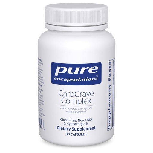 [BRSWIY36C57GOYDU] Pure Encapsulations CarbCrave Complex | with Sensoril Trim to Help Moderate Carbohydrate Intake and Lessen Appetite | 90 Capsules