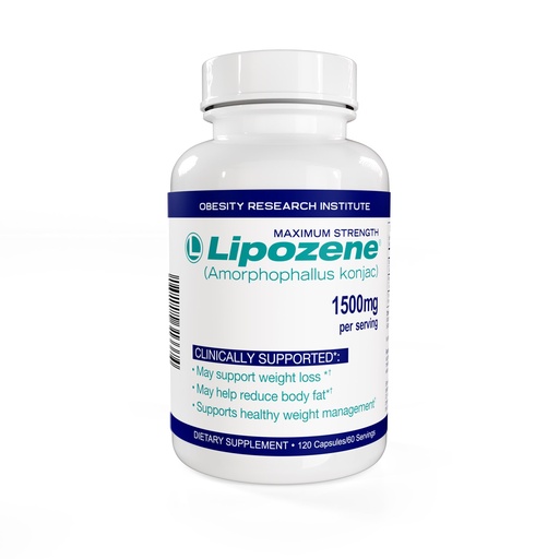 [BRSRAAQOCFYWY2DH] Lipozene Weight Loss Supplement, Clinically Proven Konjac Root Fiber Blend