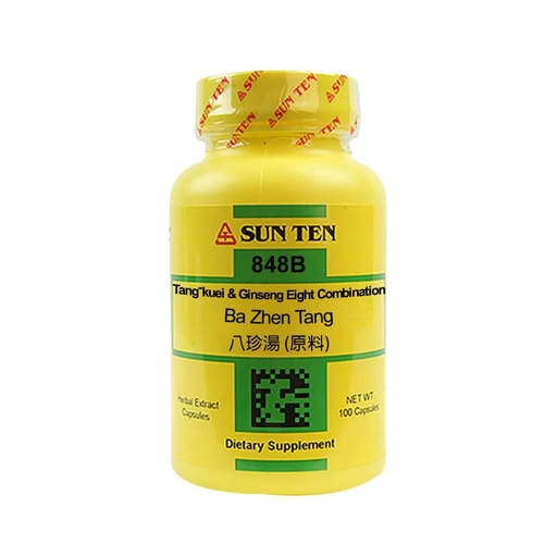 [BRSWIGQCOMNGAA34] Sun Ten - Tang-kuei & Ginseng Eight Combination Capsules / Ba Zhen Tang / 八珍湯
