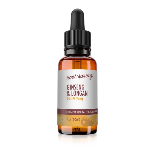[BRSRO2T2B57RE3I7] Ginseng & Longan – GUI Pi Tang – GUI Pi Wan Herbal Tincture (Liquid Extract) - Concentrate with Dropper - Natural TCM Herb Blend Supplement 1 oz