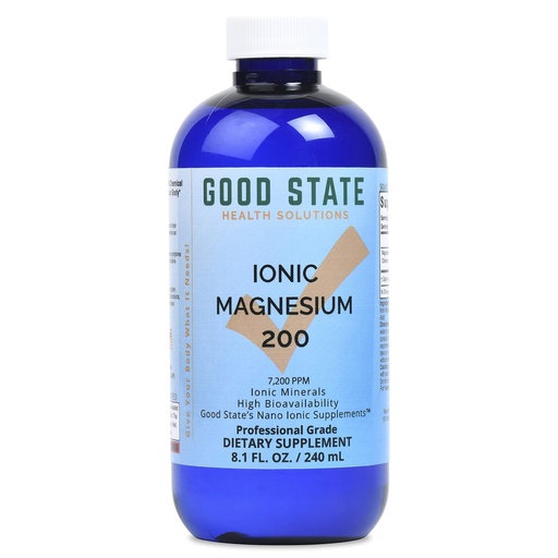 [BRSWI2QZCR4GYET4] Good State Liquid Magnesium 200 Supplement, 331, 8 fl oz, 1 Count