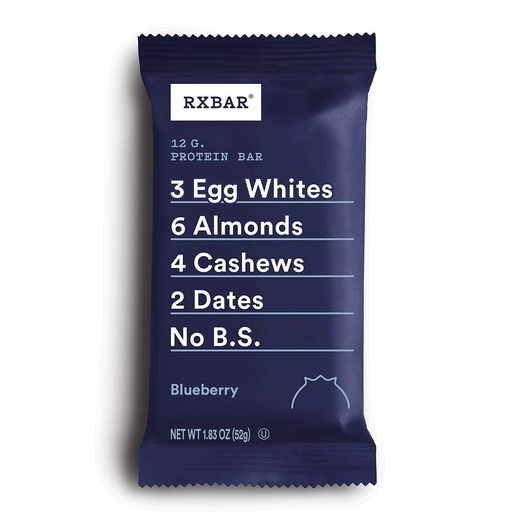 [BRSWGYD3BEHAYAAV] Rxbar Protein Bar Blueberry, 1.8 Oz