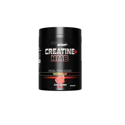 [BRSROHALBV4A23Q6] GMU SPORT Creatine HMB Powder – 45 Servings – 5g Creatine Monohydrate + 3g HMB + Piperine – Muscle Growth, Strength & Recovery – Watermelon