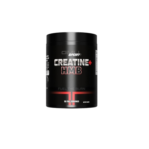 [BRSRAYIEAF6WCCIY] GMU SPORT Creatine HMB Powder – 45 Servings – 5g Creatine Monohydrate + 3g HMB + Piperine – Muscle Growth, Strength & Recovery – Unflavored