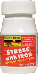 [BRSWIZ33OAEBQ2LI] NAT B STRESS FORMULA W/IRON TB 60