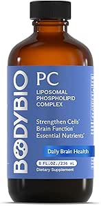 [BRSWIY3YOUFWEH3G] BodyBio PC - Phosphatidylcholine for Brain Health, Mental Clarity, Cognitive Function, Cellular Repair & Healthy Aging, Phospholipid Complex Supplement for Gentle Daily Detox