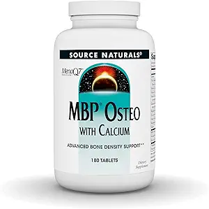 [BRSWIGYEDEGWGH3G] Source Naturals MBP Osteo with Calcium, Advanced Bone Density Support*, 180 Tablets