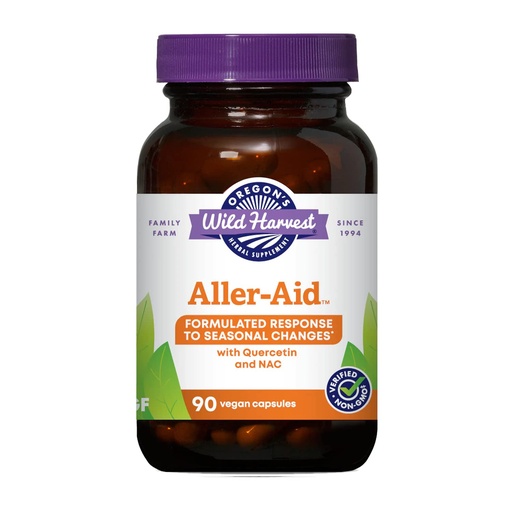 [BRSWIYTYOUIROHTA] Oregon's Wild Harvest Aller-Aid with Quercetin Supplement, 90 Count