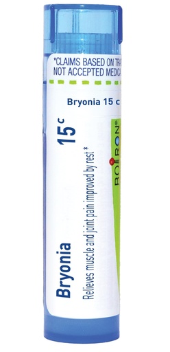 [BRSWIGYTOMPWA3TY] Boiron Bryonia 15C Homeopathic Medicine for Muscle & Joint Pain - 80 Pellets