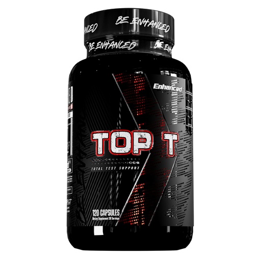 [BRSRAGANPJ4BQC3D] Enhanced Labs Top T - 18-in-1 Premium Testosterone Booster for Men - Tongkat Ali, Fadogia Agrestis, Ashwagandha & DIM - Advanced Male Support: Libido, Muscle Growth & Estrogen Defense - 120 Cap