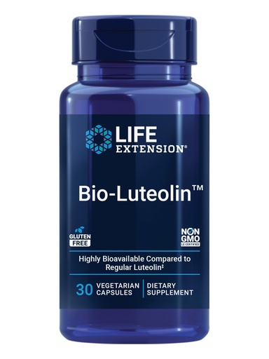[BRSRGYA5OEFRMEIU] Life Extension® Bio-Luteolin™, Cellular Health, Healthy Aging, bioavailable Formula, Luteolin, Fenugreek Fiber, Gluten Free, Non-GMO, Vegetarian, 30 Capsules