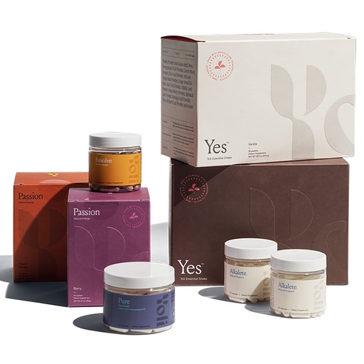 [BRSWIZIFBUPRWDT2] Yoli Transformation Kit Includes YES, Passion, Alkalete, Pure, Resolve and the Better Body System 28-Day Program T-Kit (Flavors Vary)