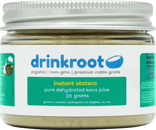 [BRSRAYA2OIJWG33H] Instant Statera Vanuatu Kava - Pure Organic Dehydrated Kava Juice from The Island 25g, 0.88 Ounce (Pack of 1)
