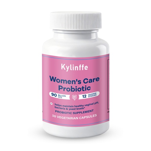 [BRSRGBAQBNYAK3TZ] Womens Probiotic 90 Billion CFU 12 Strains Formulated for Women, PH Balance, Vaginal, Urinary & Feminine Health, Boost Immune, Digestive & Gut Support, Gluten & Soy Free, 30 Vegetarian Capsules